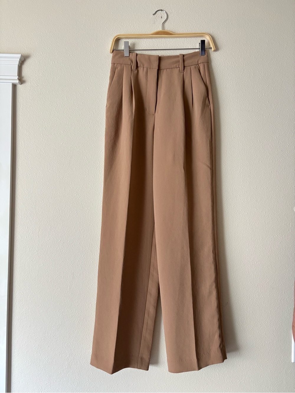 Wilfred Aritzia The Effortless Pant Crepette High-waisted Wide-leg Trousers 2
